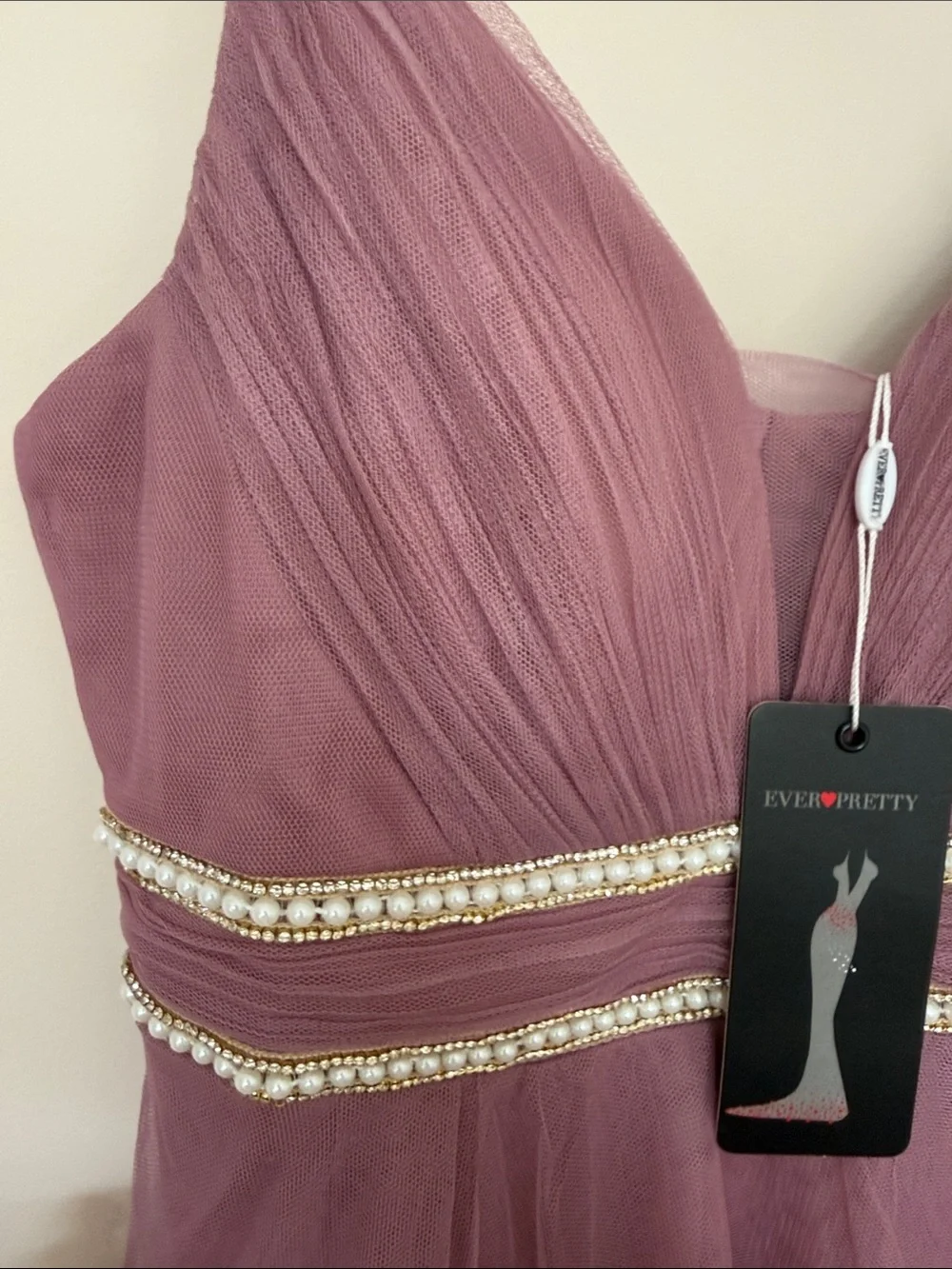 Ever Pretty Purple Orchid High-Low Dress size Small 4 - Picture 6 of 12